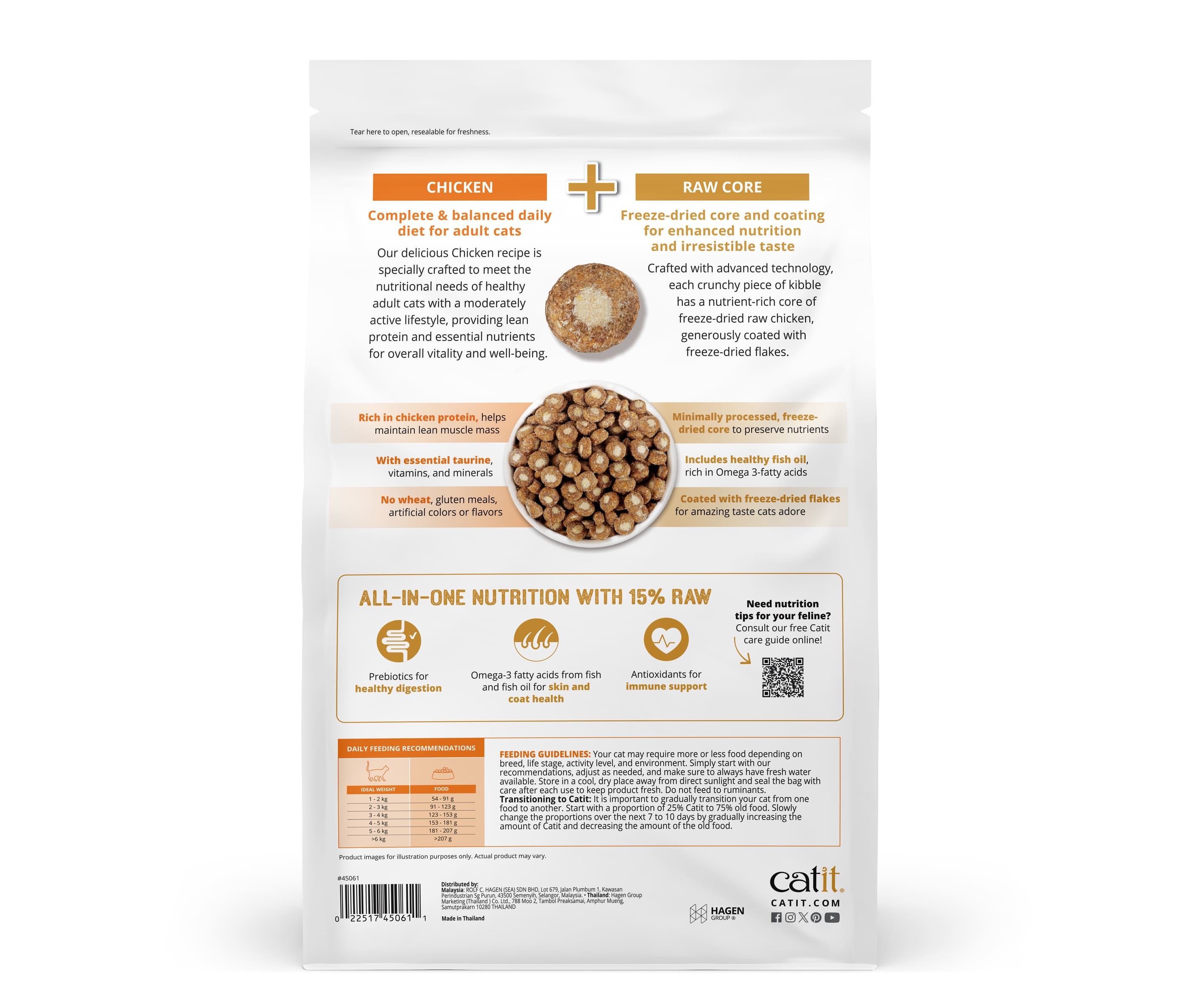 Freeze Dried Core Chicken 4lb