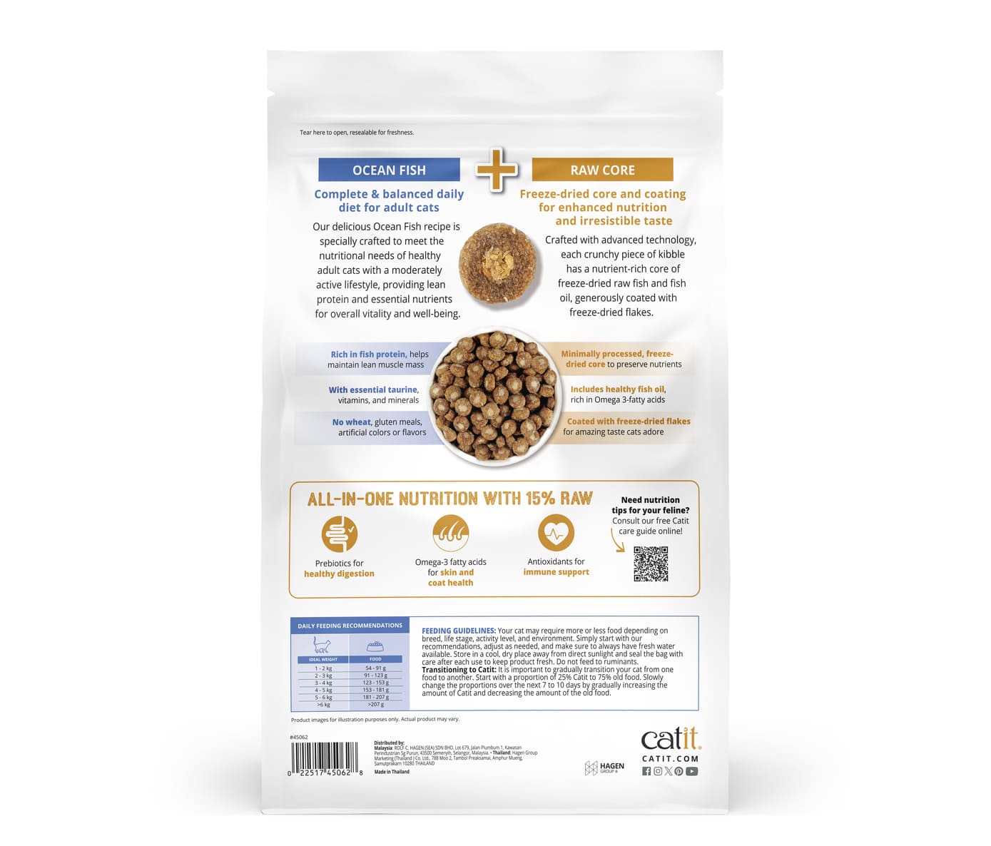 Catit Freeze-Dried Core_Ocean Fish 1lb