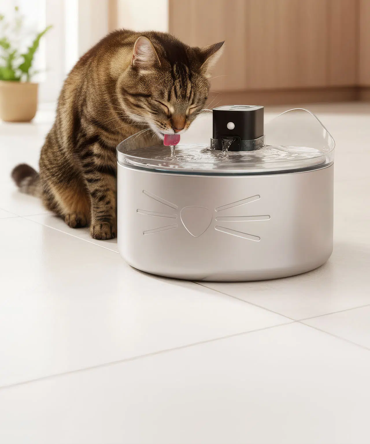 PIXI Stainless Steel UV-C Drinking Fountain